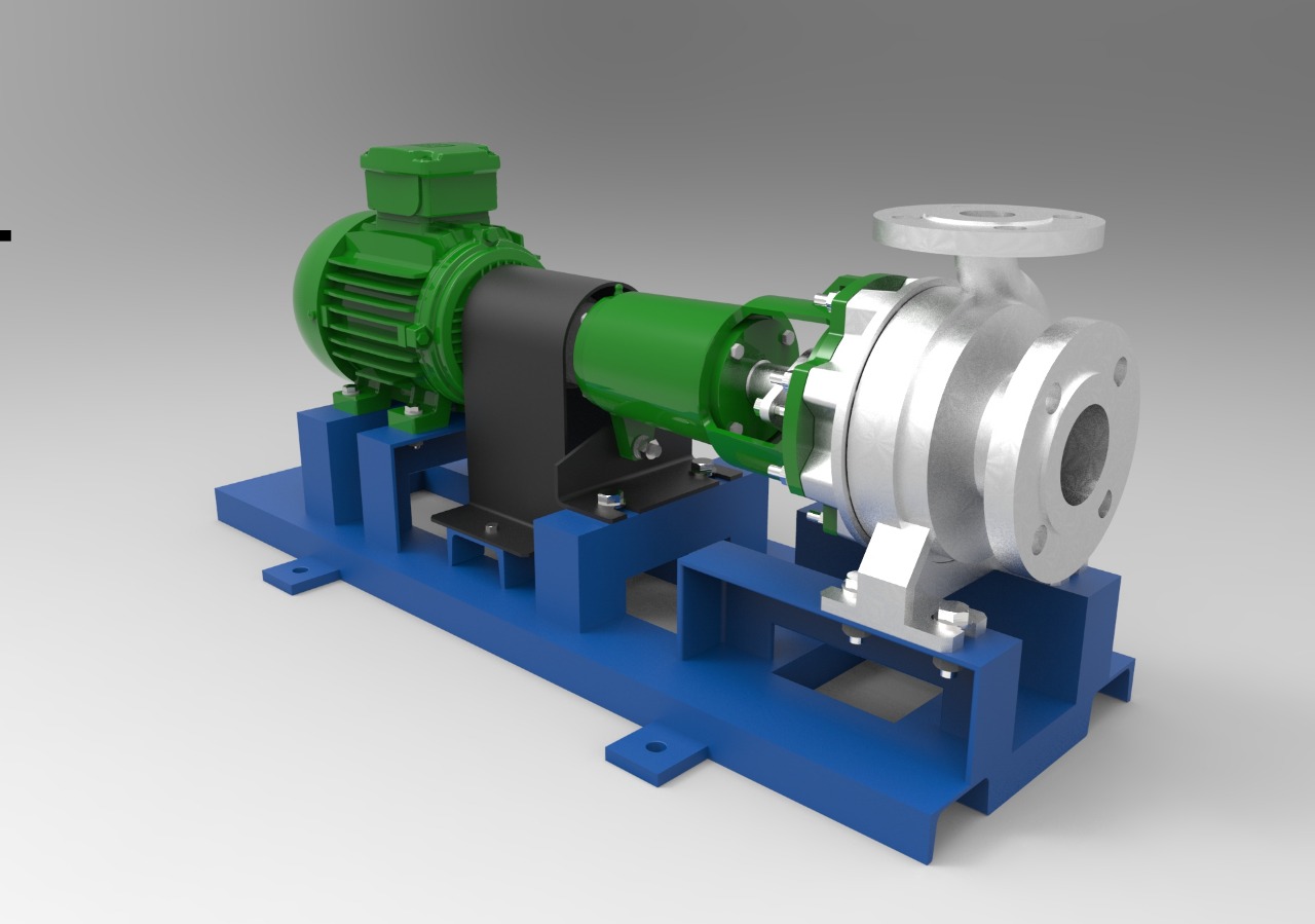 直接耦合电动机的离心泵